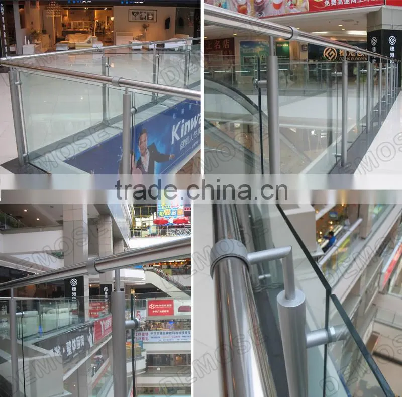 stainless and glass railing / deck railing alternatives