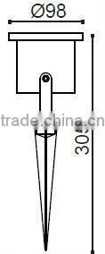 garden decorative light with high power LED