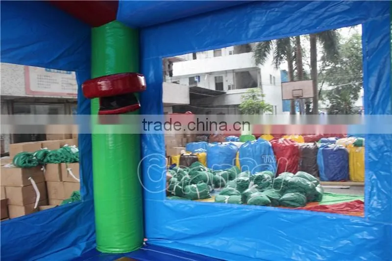 Commercial Grade Octopus Wet/Dry Inflatable Bouncy Slide Combo with Pool