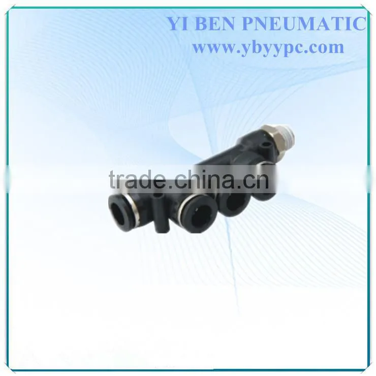 PKD male union Pneumatic Connector Plastich push in fittings air fittings