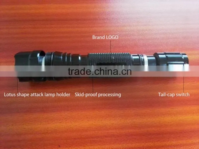 2016 Fashion design LED Rechargeable EDC flashlight