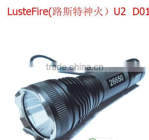 New Arrival! 1000LM LusteFire D01 Cree XM-L T6 Industrial Flashlight
