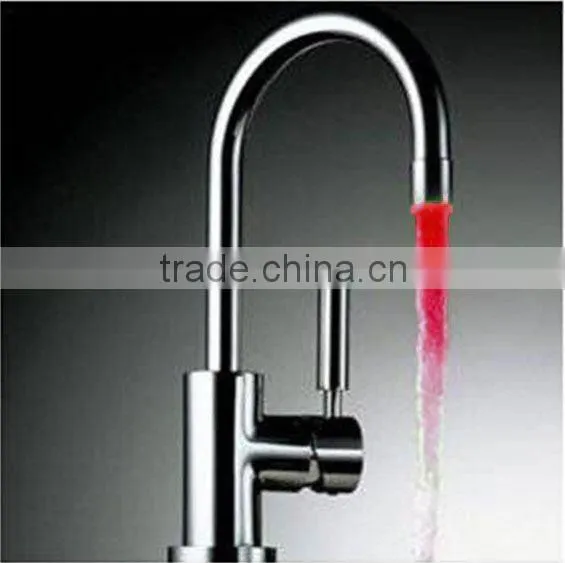 brass chrome luxury led fancy kitchen faucets