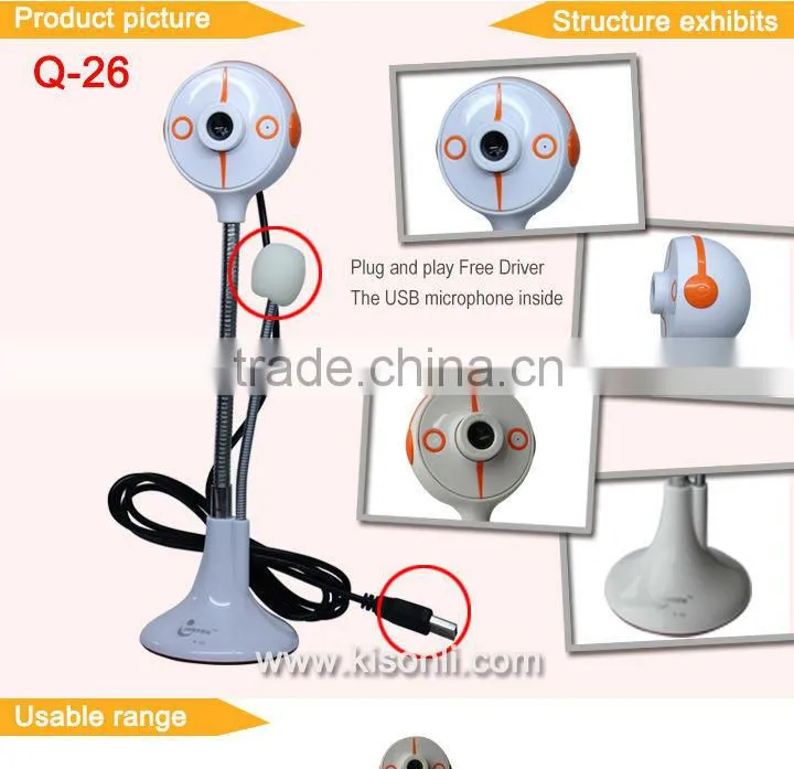 Cheap price usb2.0 camera/ rohs web camera driver download