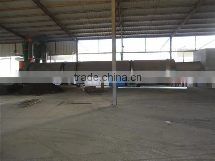 New deisgned drum drying technology medicine herb dregs rotary dryer for sale