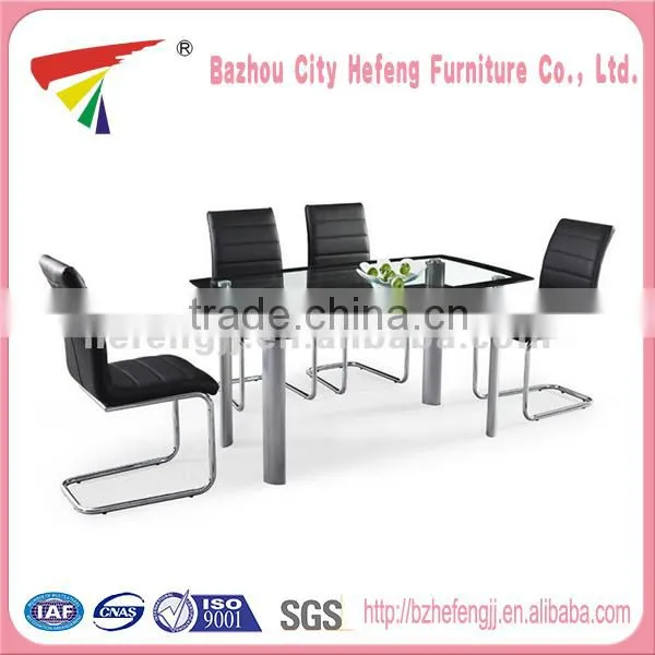 china alibaba european style glass metal dining room furniture