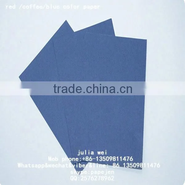 Notebook 230gsm red card invitation card board red color kraft paper
