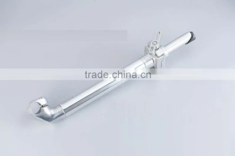 2015 Newest 22.2mm/25.4mm Bar Bore Silver Alloy Folding Bike Handlebar Stem