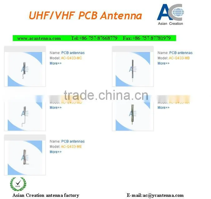 manufactory 433mhz spring antenna 433mhz Helix type