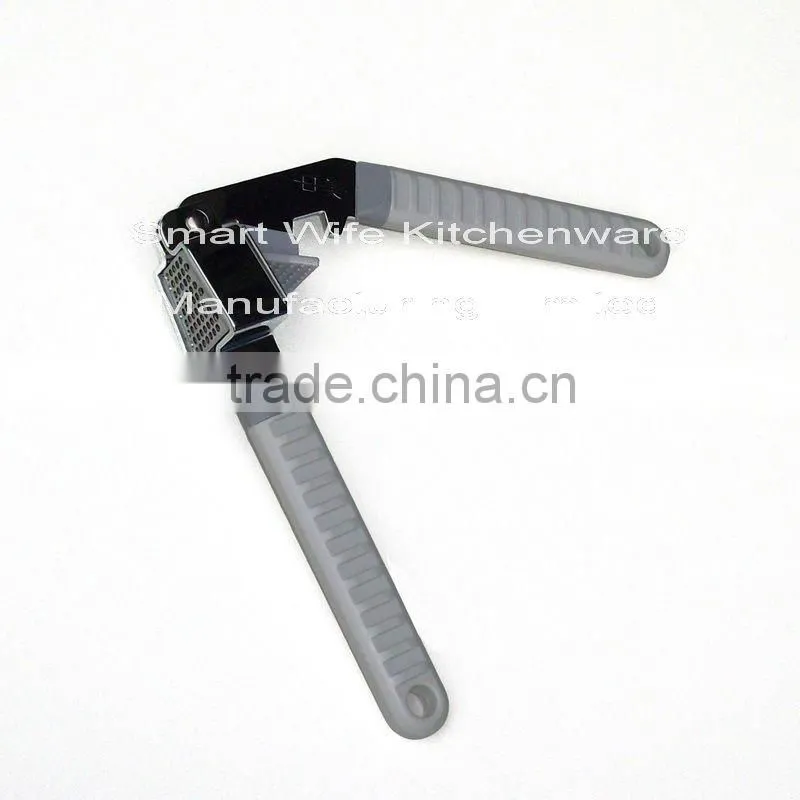 Useful kitchen tool -- stainless steel garlic press