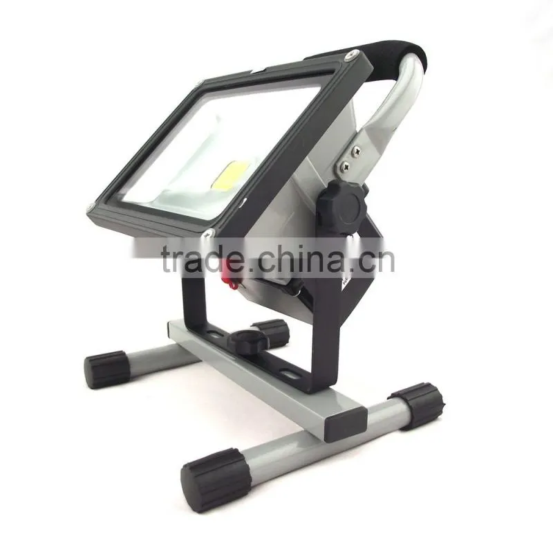 Portable LED Flood Lights Battery Replaceable IP65 12V Work Light LED Outdoor LED Rechargeable Flood Lights