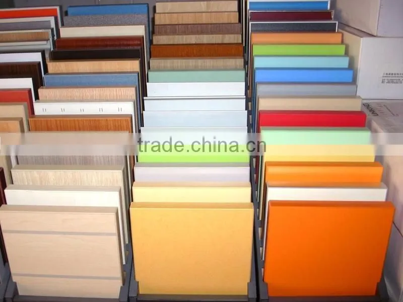 New design modern kitchen cabinet with PVC/UV/glossy