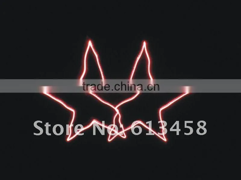 Double Heads 320mW Red Laser Light with Step Motor