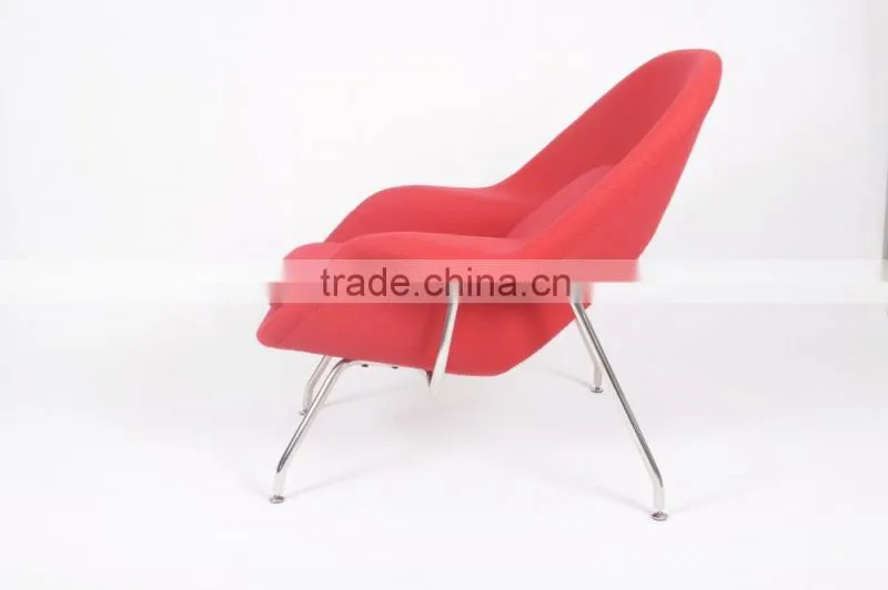 Home furniture factory Knoll Eero saarinen replica womb chair and ottoman