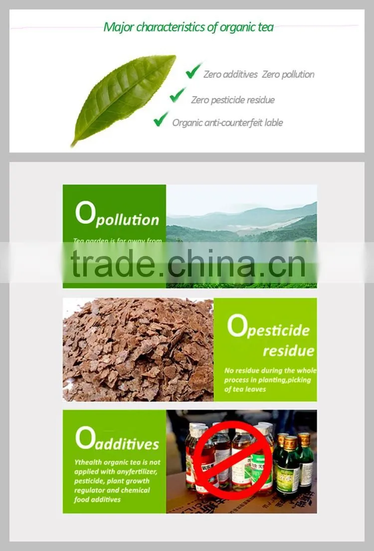 Organic black Tea with organic tea private label