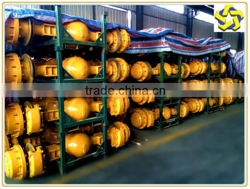 XCMG OFFICIAL AXLE SUPPLIER xcmg four 4 wheel tyred road roller chain drive axle XP262 C216LQA spare parts 800302414