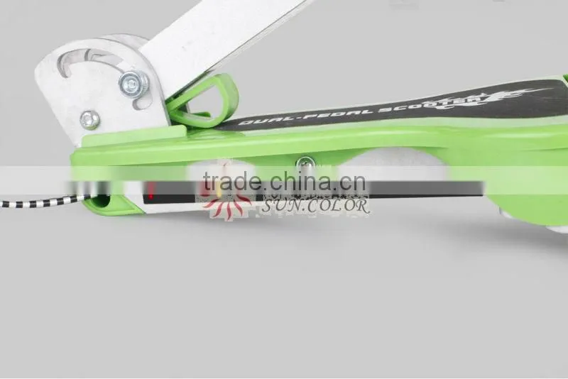 double pedal scooter with music and light