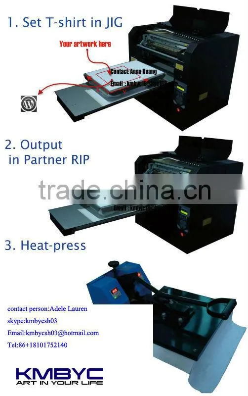 High speed large format T-shirtPrinting Machine