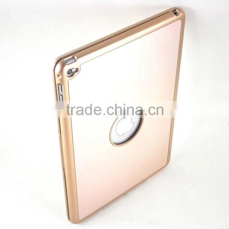 Intelligent induction switch ultra-thin aluminum bluetooth keyboard for ipad air2 cases
