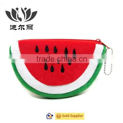 Soft Plush Coin Purse Fruit Designs
