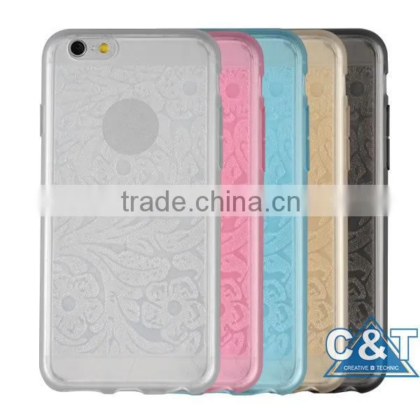 C&T 2015 Hot Sale Newest tpu cell phone case accessory for iphone 6 plus