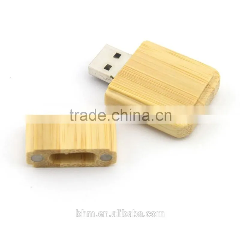 Fashion design promotional bulk wood usb flash drive with logo customized