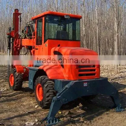 Ground Screw pile Hydraulic driving machine,screwpile driver,pile drilling machine