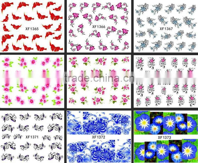 2014 newest Environment Friendly super thin real nail polish sticker