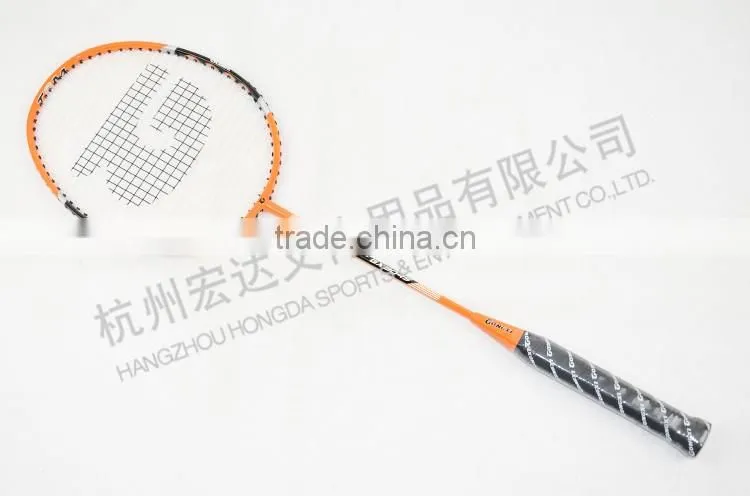 GX-9045 good design aluminium&carbon badminton racket wholesale/nano power badminton racket