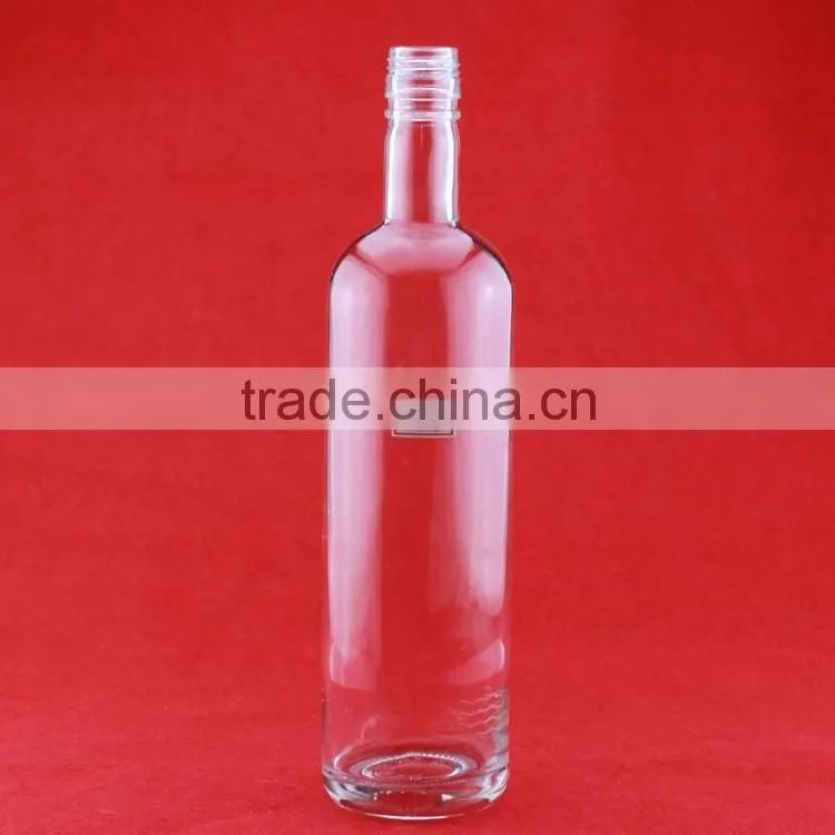Hot sell spirit wine bottle empty spirit bottle 500ml vodka bottle