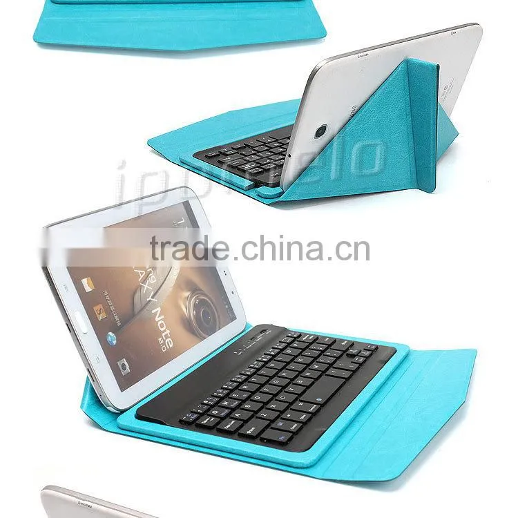China top ten selling products bluetooth keyboard Transformers case for 7 and 8 inch tablet