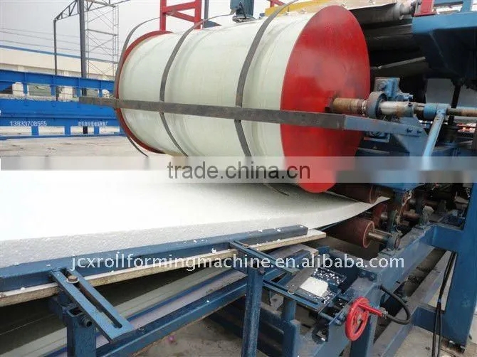color steel sandwich panel production line