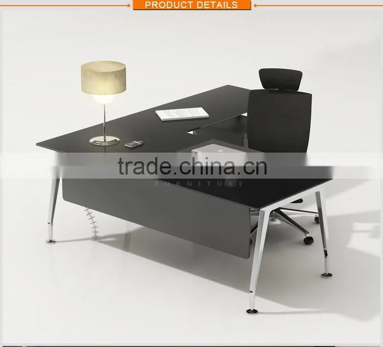 Customized modern high end L-shape executive office furniture