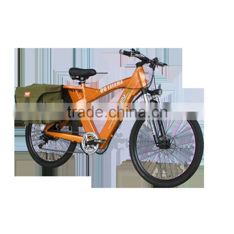 26 inch factory directly mountain electric bike with two battery for euro market