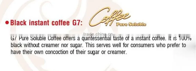G7 Pure Black - Box 15 sachets
