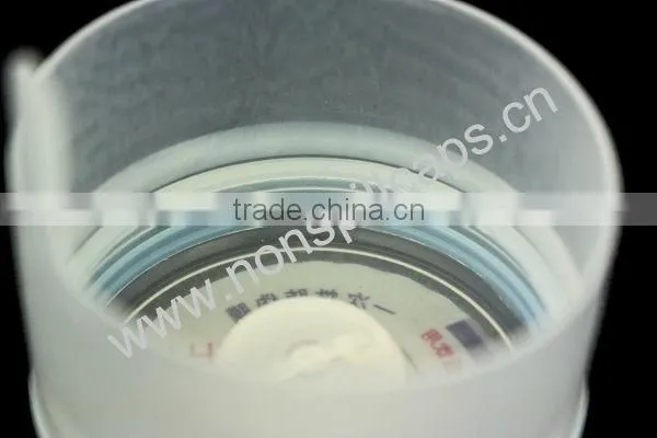NEW TECHNOLOGY double injection moulding Bottle closure with soft liner