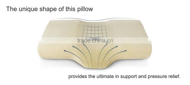 eyelash extension memory foam pillow,spine support memory foam pillow,100% natural foam pillow