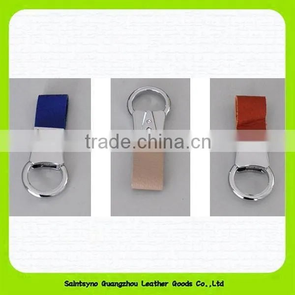 Wholesale leather key chain customized cheap key chain 15053