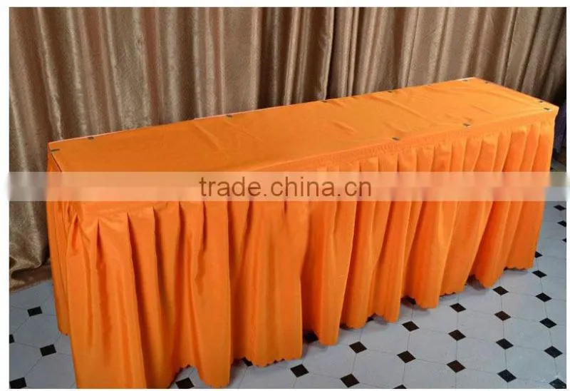 Tulle Banquet Ruffled Table Skirting