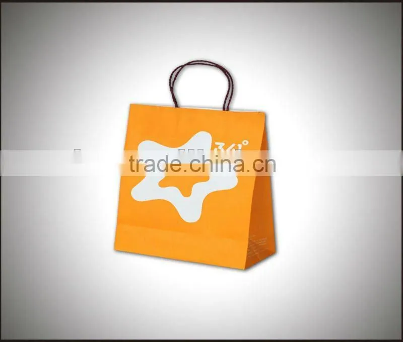 paper apparel bag for clothes