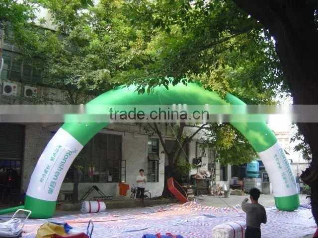 Popular commercial small advertising inflatable entrance arch