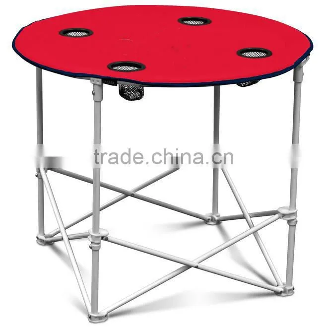 600D Folded Outdoor Specific Use Camp Portable Folding Round Table