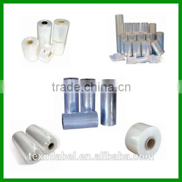 Roll packaging PVC heat shrink film