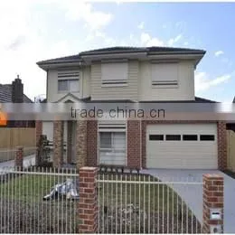 Security sectional garage door
