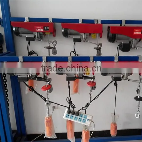 PA Mini Electric Hoist with Wireless Remote Control
