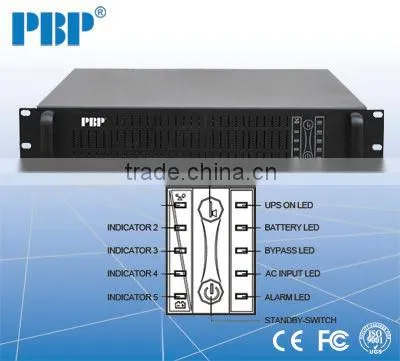high frequency online ups rack mount 3kva ups rack mount