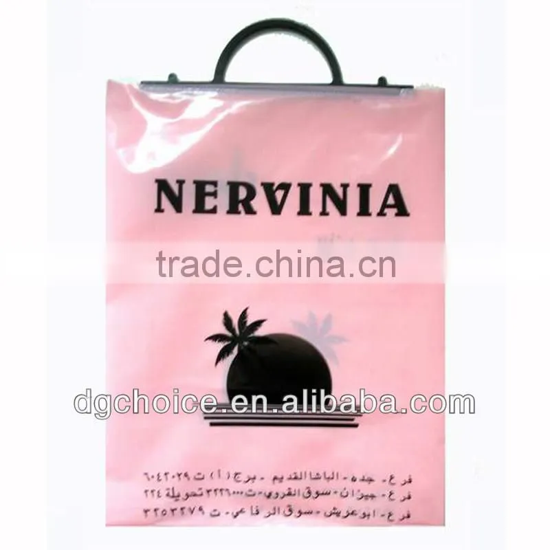 Reusable China merchandise plastic bag making machine price handle bag for shopping