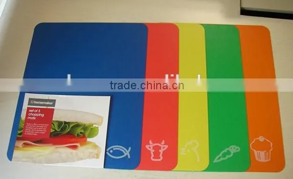 New PP Folding Non-Slip Thin Kitchen Chopping Block/Cutting Board