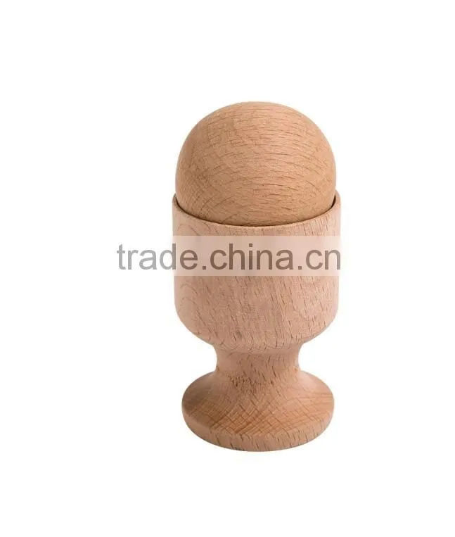 Preschool educational toys for toddlers wooden ball with a cup