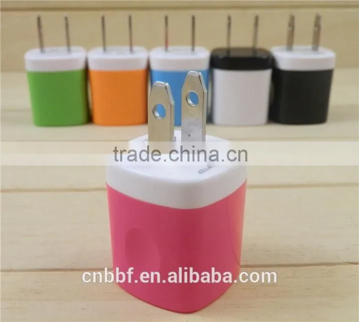 Wholesale usb home wall charger for iphone , home adapter for samsung